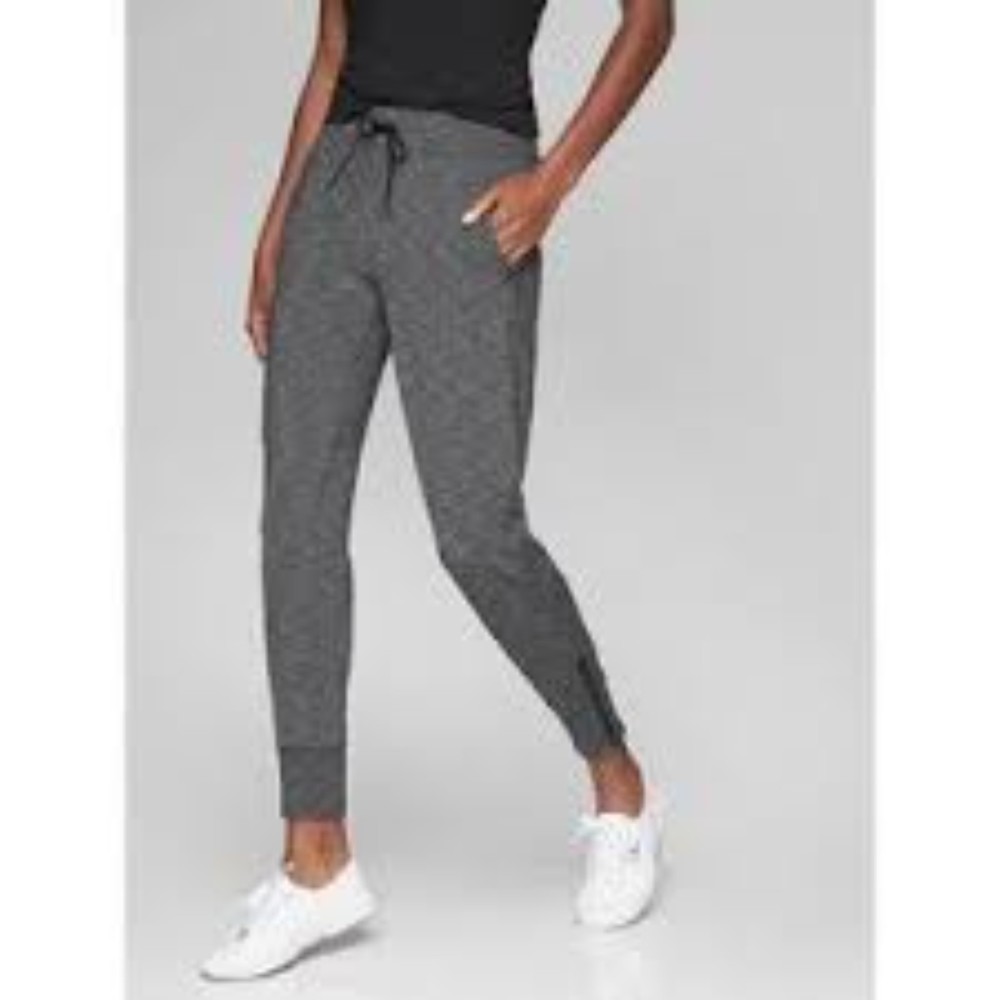 Athleta Metro Street Jogger Sweatpants Heathered Gray Size XS Petite